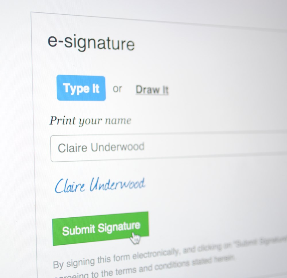Patient Electronic Signature Patient Electronic Signature